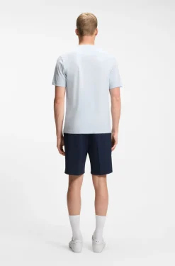 T-Shirt aus Baumwoll-Jersey mit Golf-inspiriertem Logo