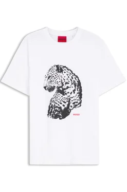 T-Shirt aus Baumwoll-Jersey mit Grafik-Print