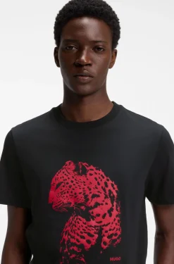T-Shirt aus Baumwoll-Jersey mit Grafik-Print