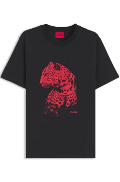 T-Shirt aus Baumwoll-Jersey mit Grafik-Print