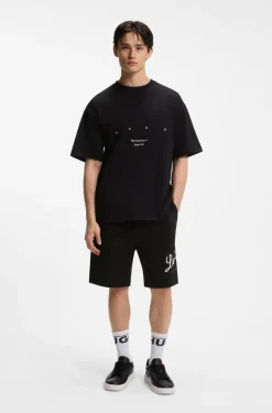 T-Shirt aus Baumwoll-Jersey mit Artwork-Print