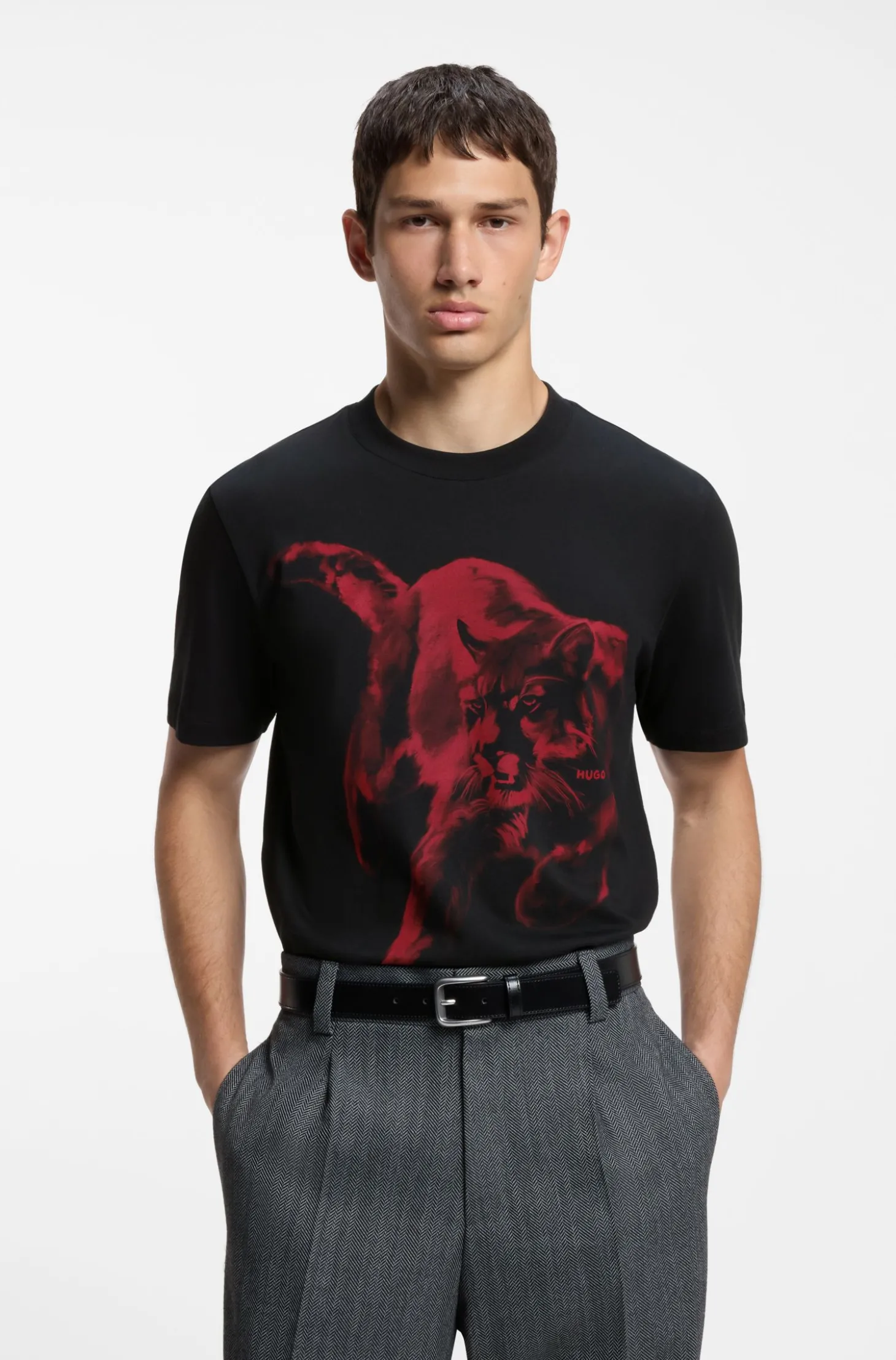 T-Shirt aus Baumwoll-Jersey mit Grafik-Print