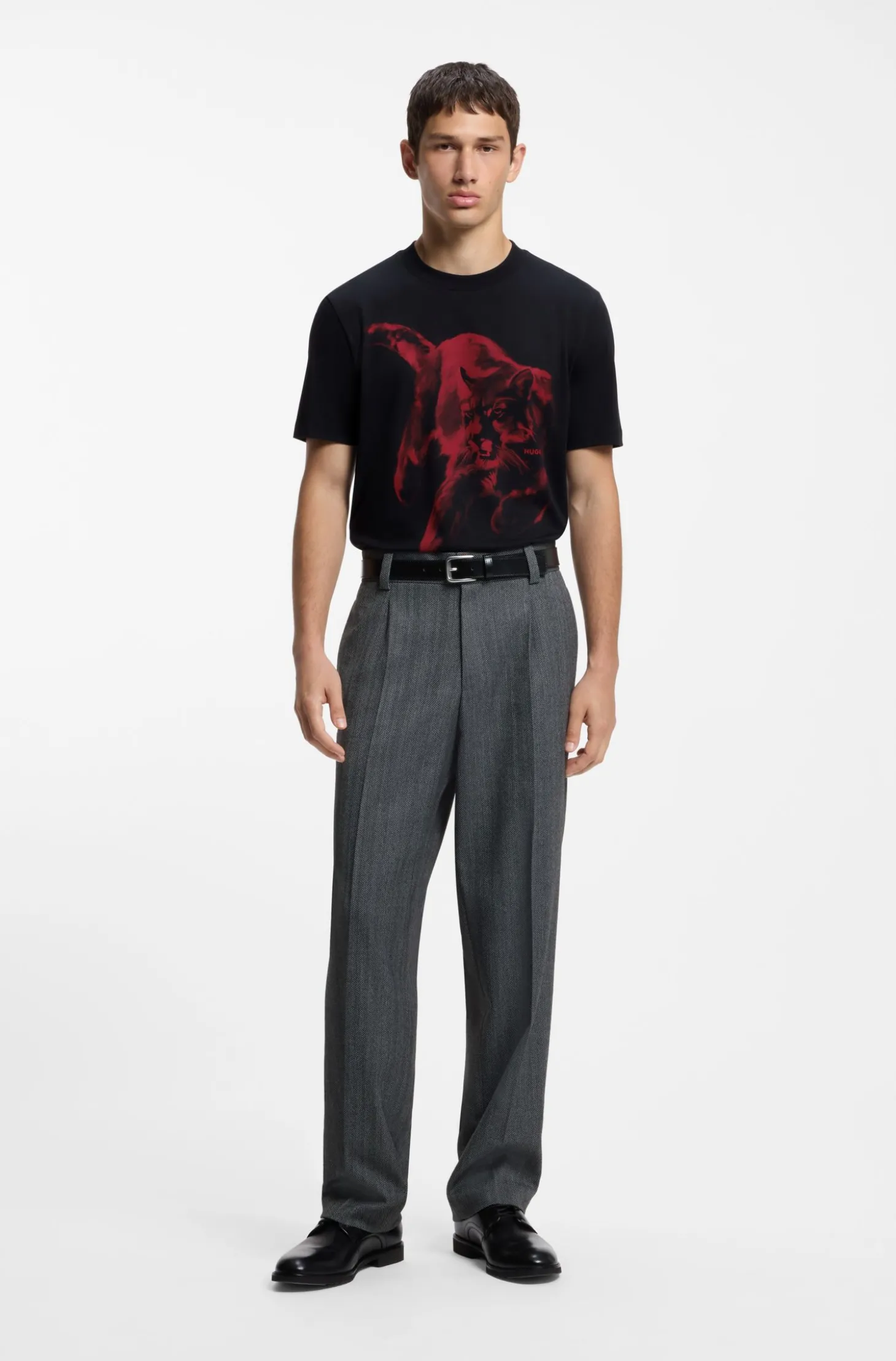 T-Shirt aus Baumwoll-Jersey mit Grafik-Print