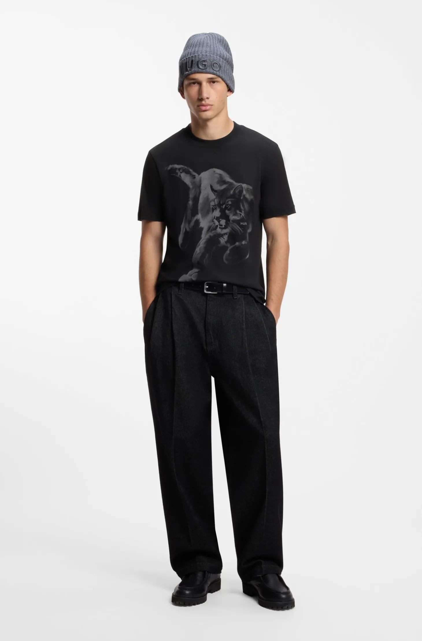 T-Shirt aus Baumwoll-Jersey mit Grafik-Print