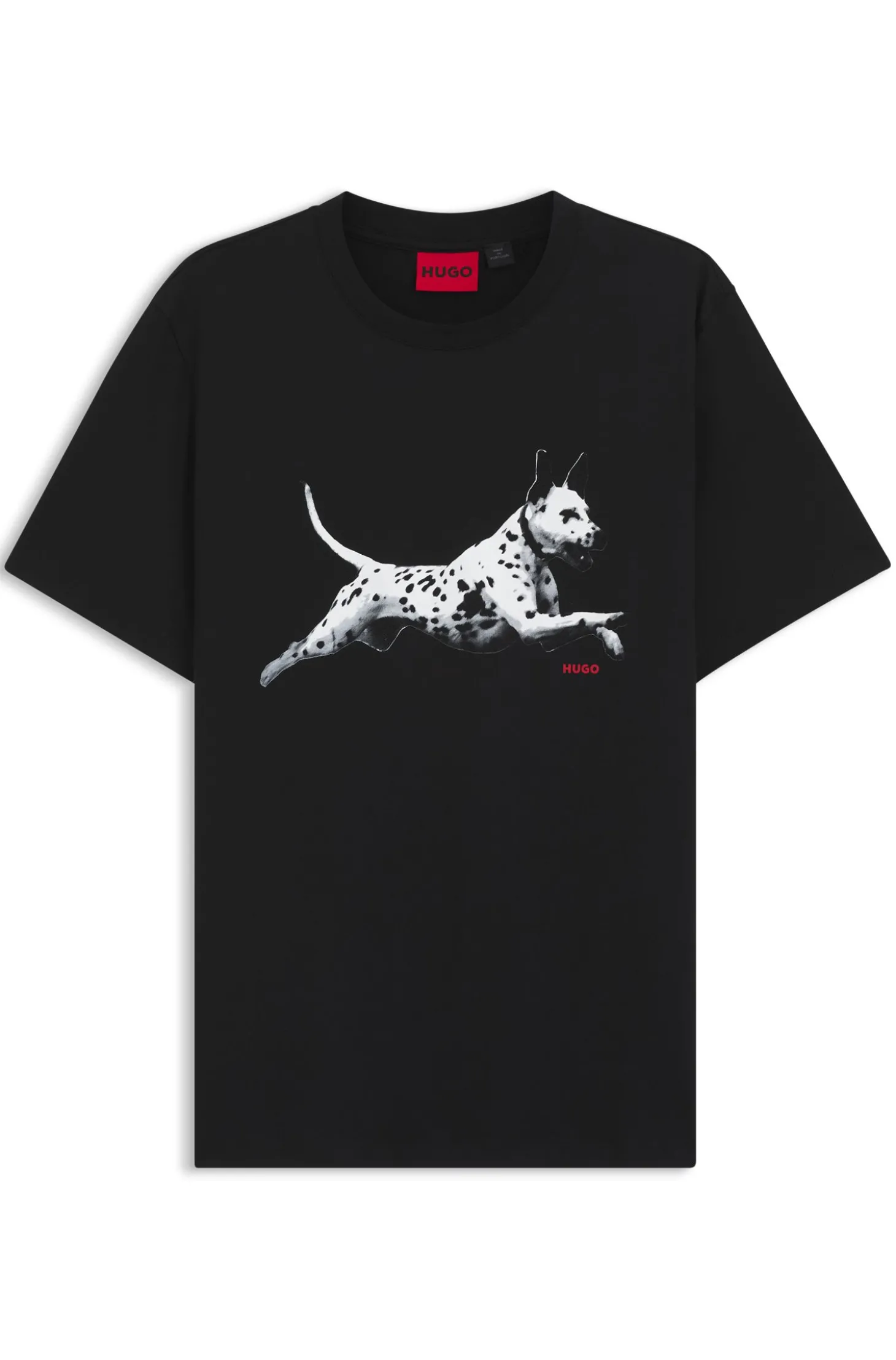 T-Shirt aus Baumwoll-Jersey mit Tier-Artwork