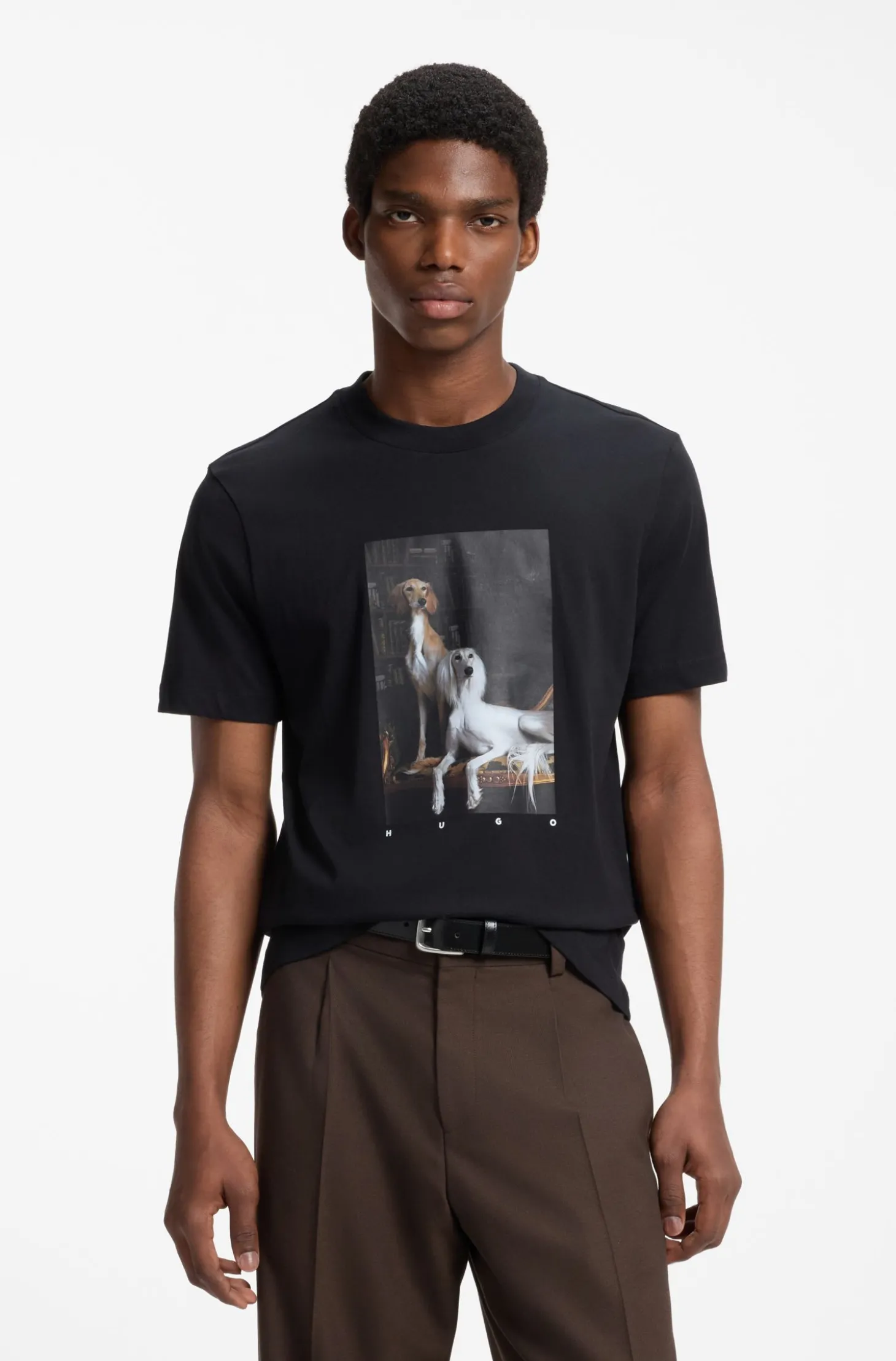 T-Shirt aus Baumwoll-Jersey mit Grafik-Print