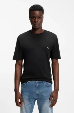 T-Shirt aus Baumwoll-Jersey mit grafischem Print auf der Rückseite