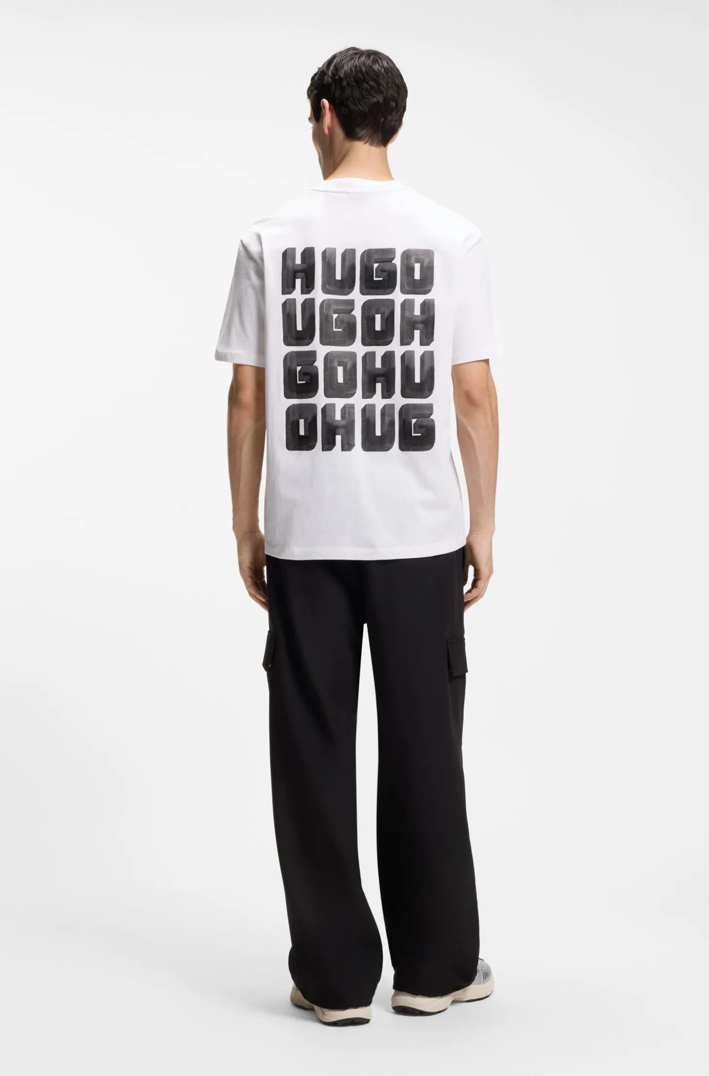 T-Shirt aus Baumwoll-Jersey mit Logo