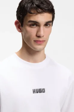 T-Shirt aus Baumwoll-Jersey mit Logo