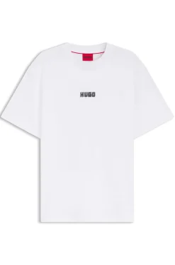 T-Shirt aus Baumwoll-Jersey mit Logo
