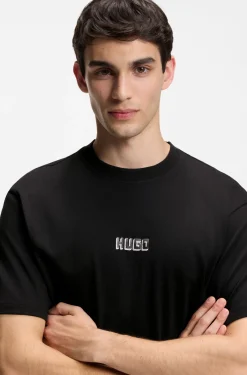 T-Shirt aus Baumwoll-Jersey mit Logo