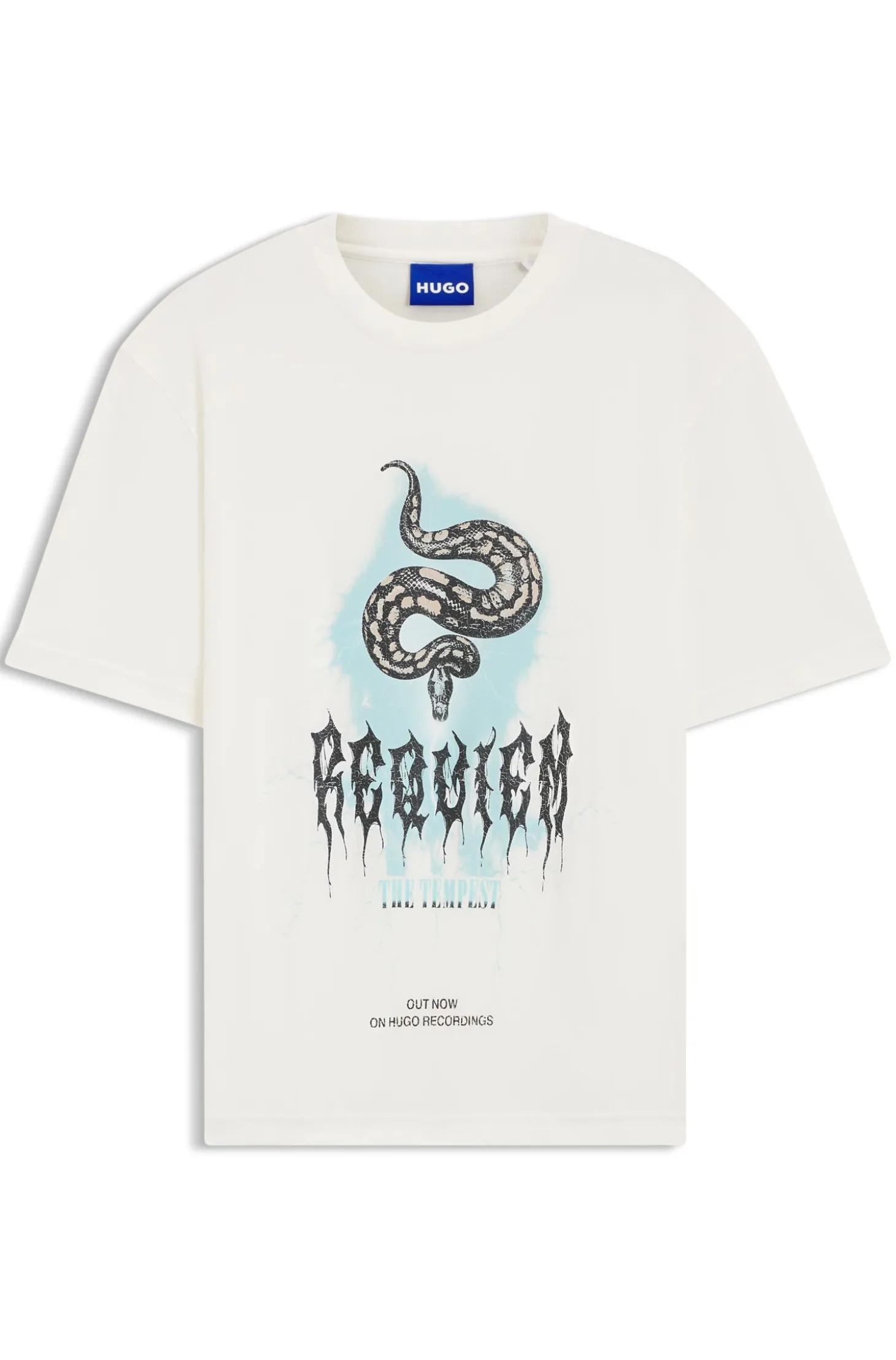 T-Shirt aus Baumwoll-Jersey mit Logo-Artwork