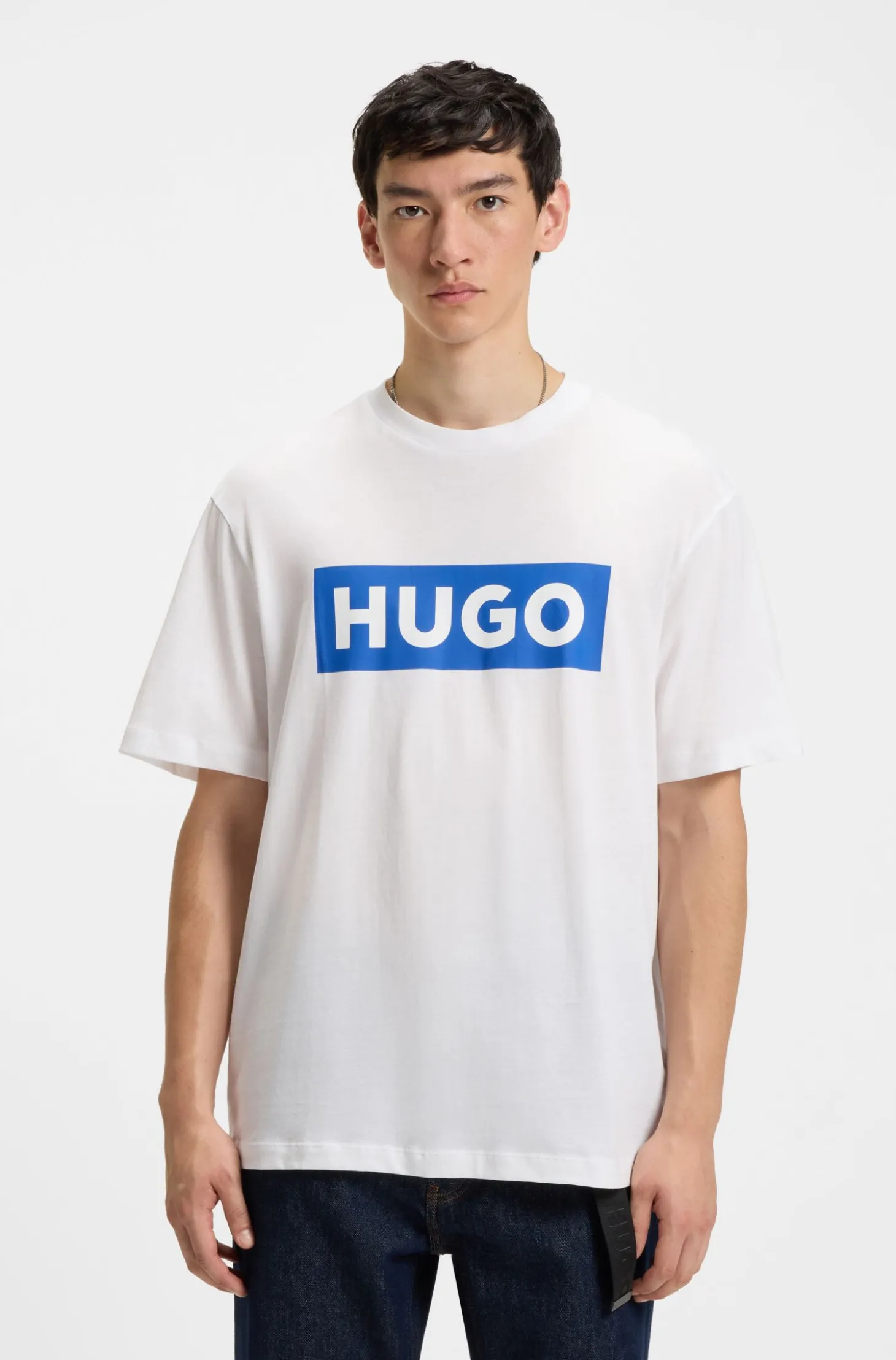 T-Shirt aus Baumwoll-Jersey mit Logo-Print