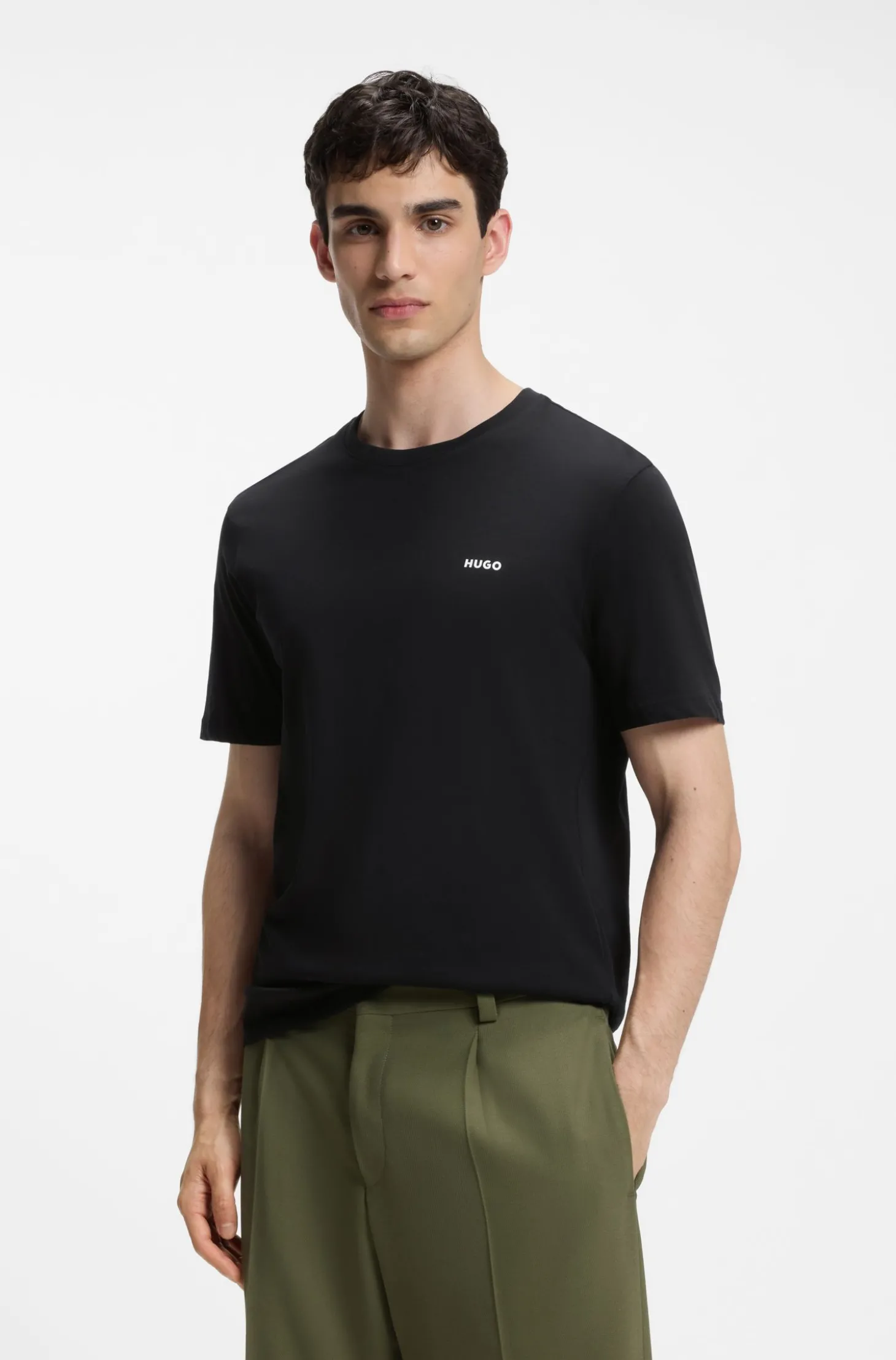 T-Shirt aus Baumwoll-Jersey mit Logo-Print