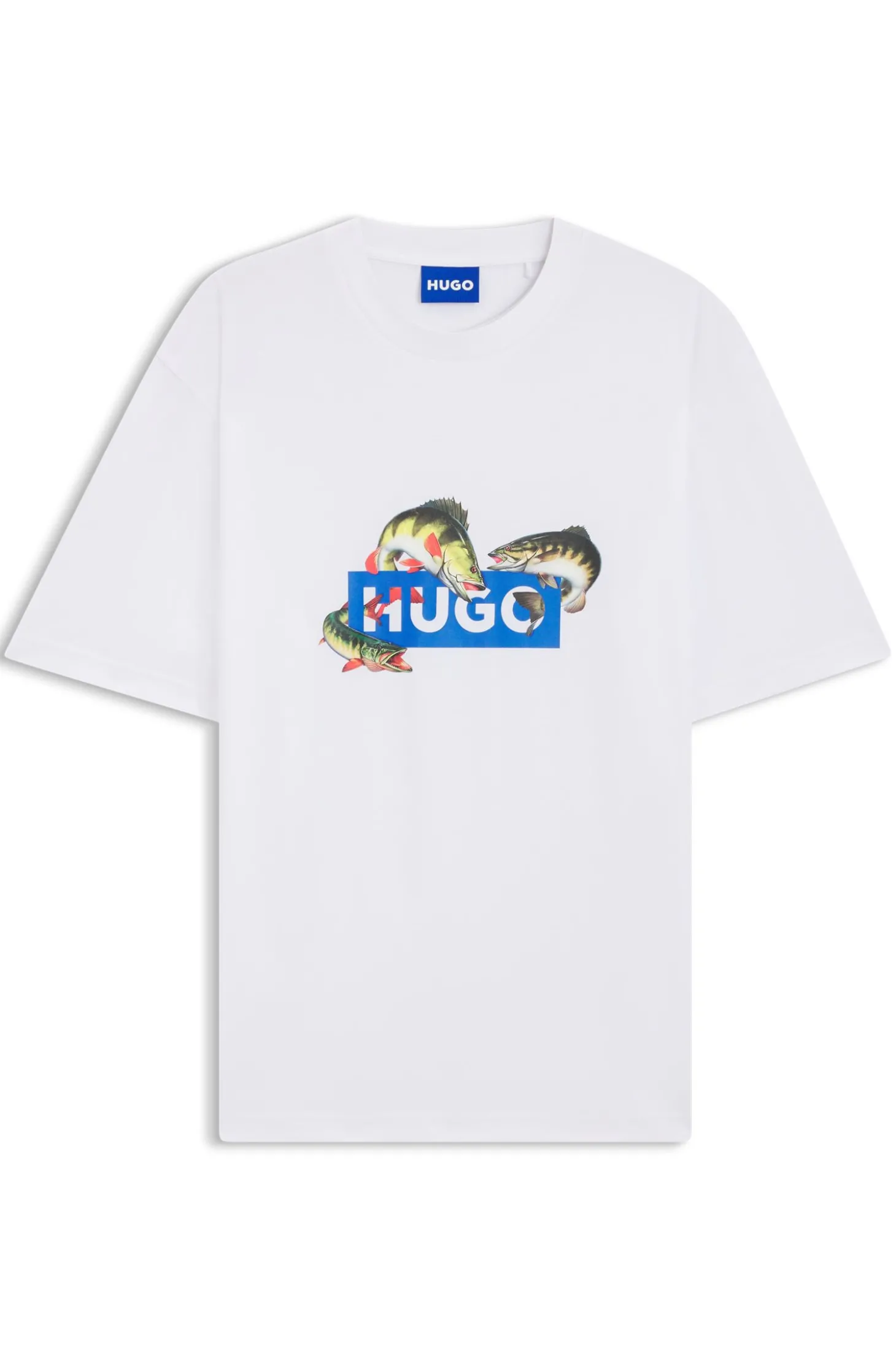 T-Shirt aus Baumwoll-Jersey mit Artwork-Print
