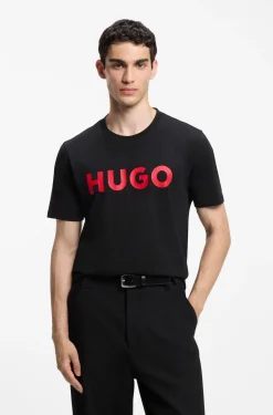 T-Shirt aus Baumwoll-Jersey mit Logo-Print