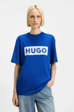 T-Shirt aus Baumwoll-Jersey mit Logo-Print