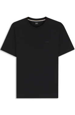 T-Shirt aus Baumwoll-Jersey mit Logo-Detail