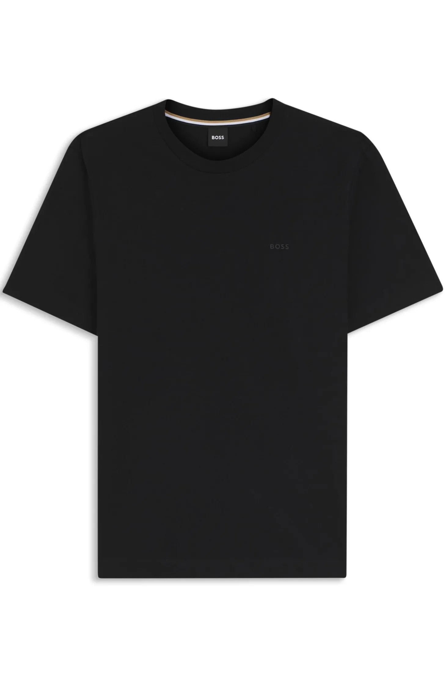 T-Shirt aus Baumwoll-Jersey mit Logo-Detail