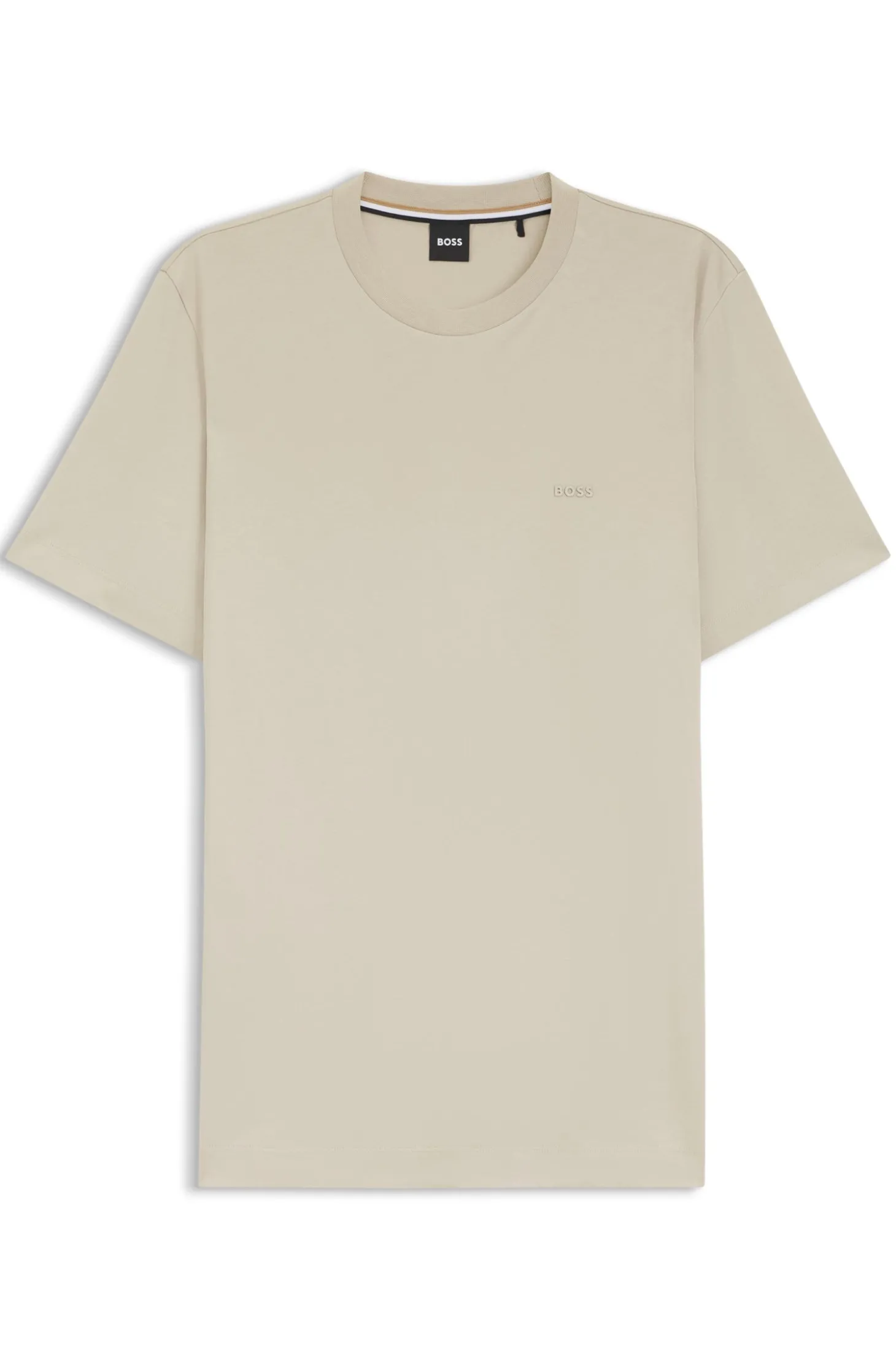 T-Shirt aus Baumwoll-Jersey mit Logo-Detail