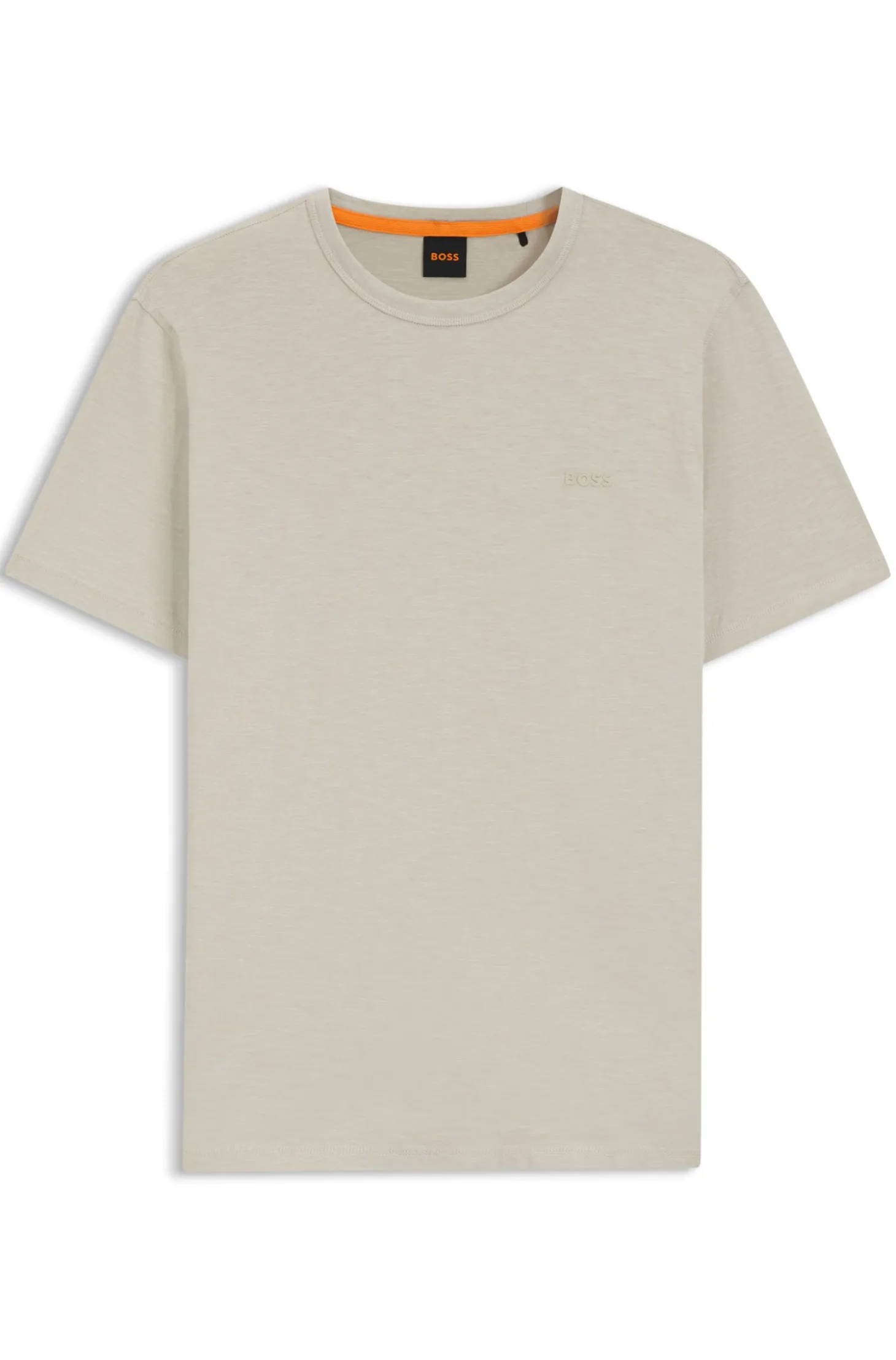 T-Shirt aus Baumwoll-Jersey mit Logo-Detail
