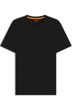 T-Shirt aus Baumwoll-Jersey mit Logo-Detail