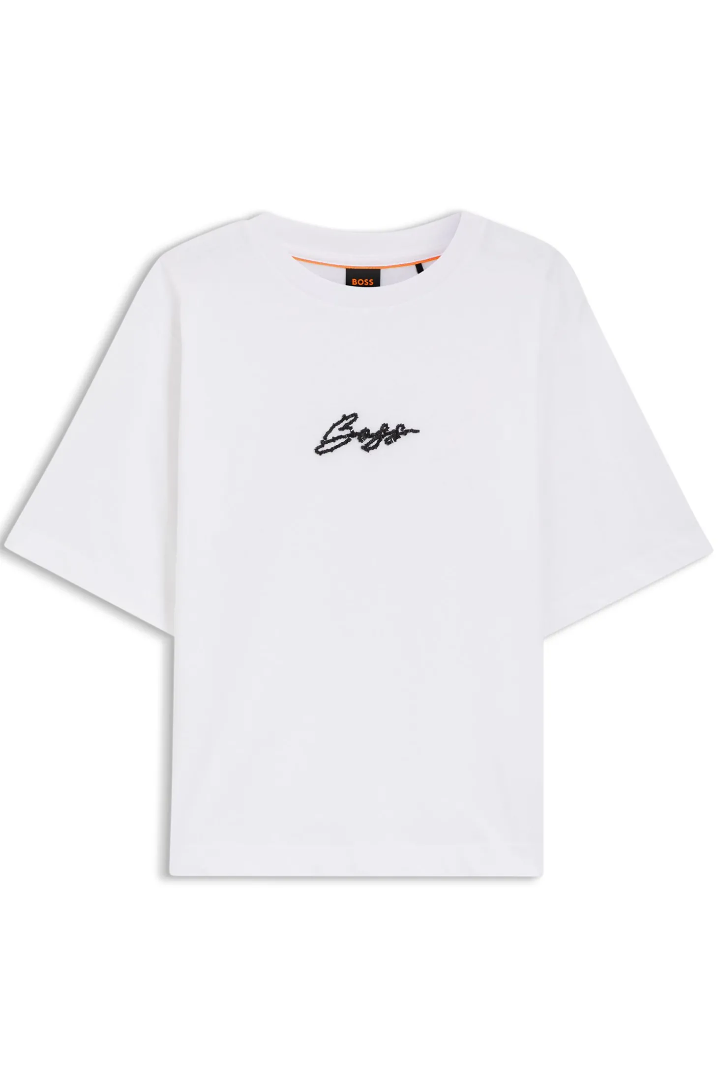 T-Shirt aus Baumwoll-Jersey mit Artwork-Print