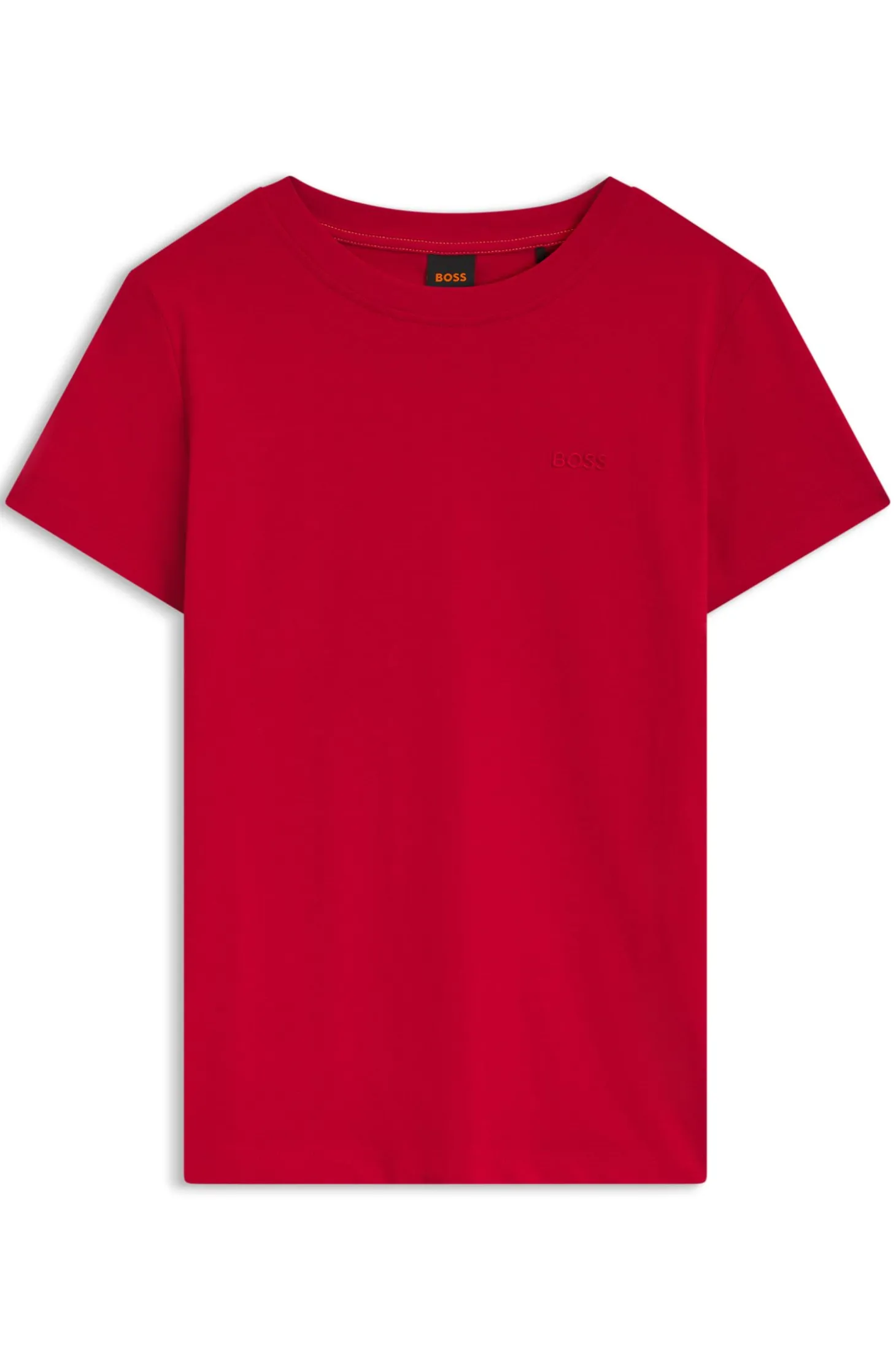 T-Shirt aus Baumwoll-Jersey mit Logo-Detail