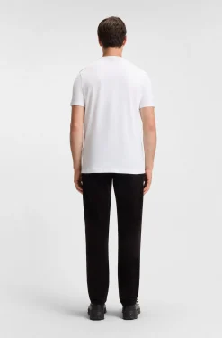 T-Shirt aus Baumwoll-Jersey mit großem Logo-Print
