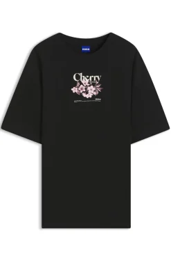 T-Shirt aus Baumwoll-Jersey mit Grafik-Print