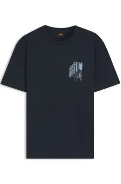 T-Shirt aus Baumwoll-Jersey mit Grafik-Print