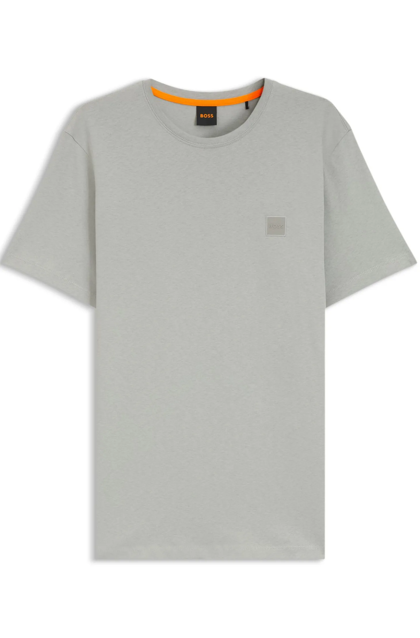 T-Shirt aus Baumwoll-Jersey mit Logo-Patch