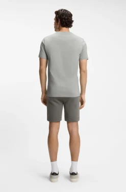 T-Shirt aus Baumwoll-Jersey mit Logo-Patch