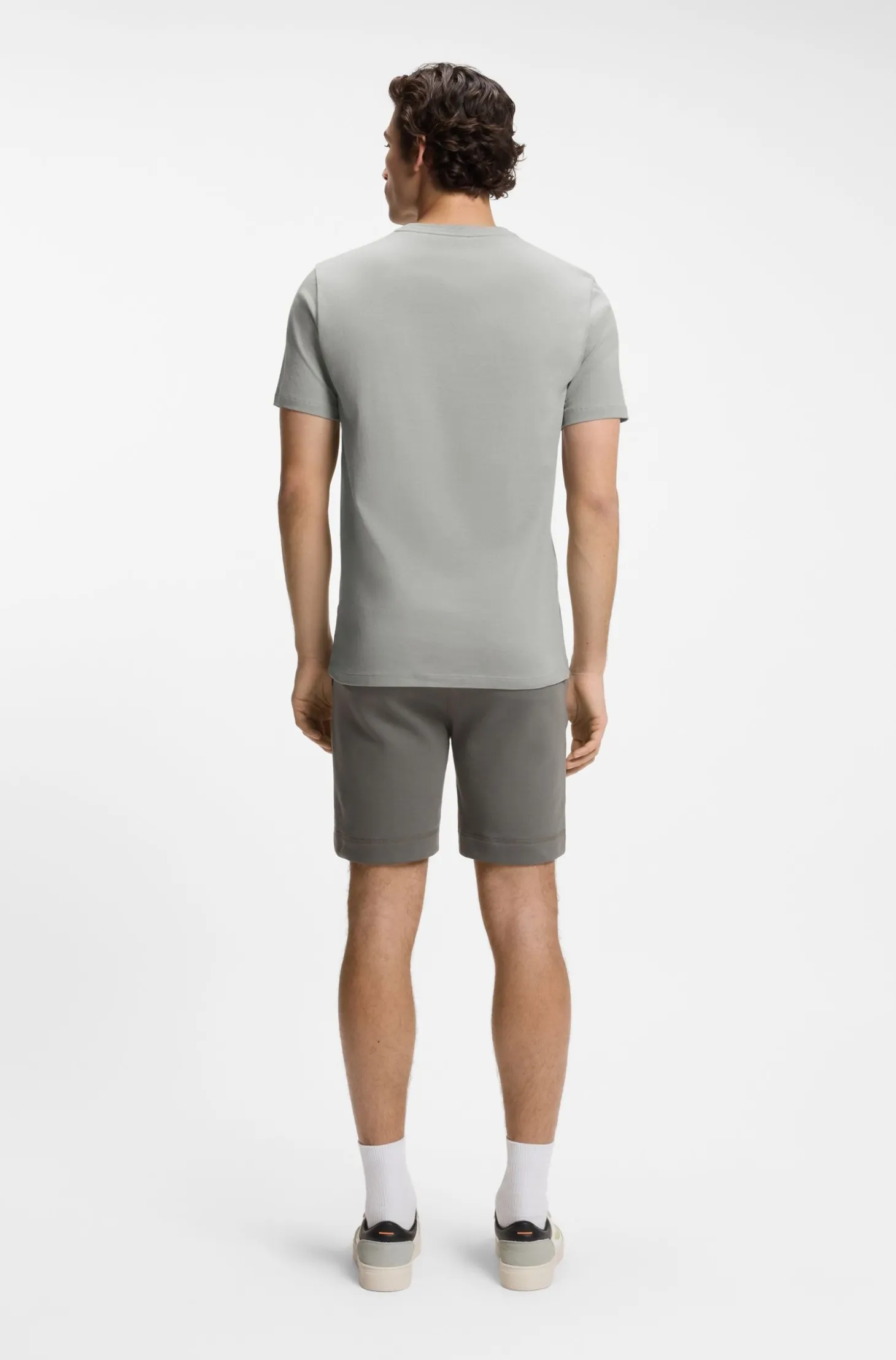 T-Shirt aus Baumwoll-Jersey mit Logo-Patch