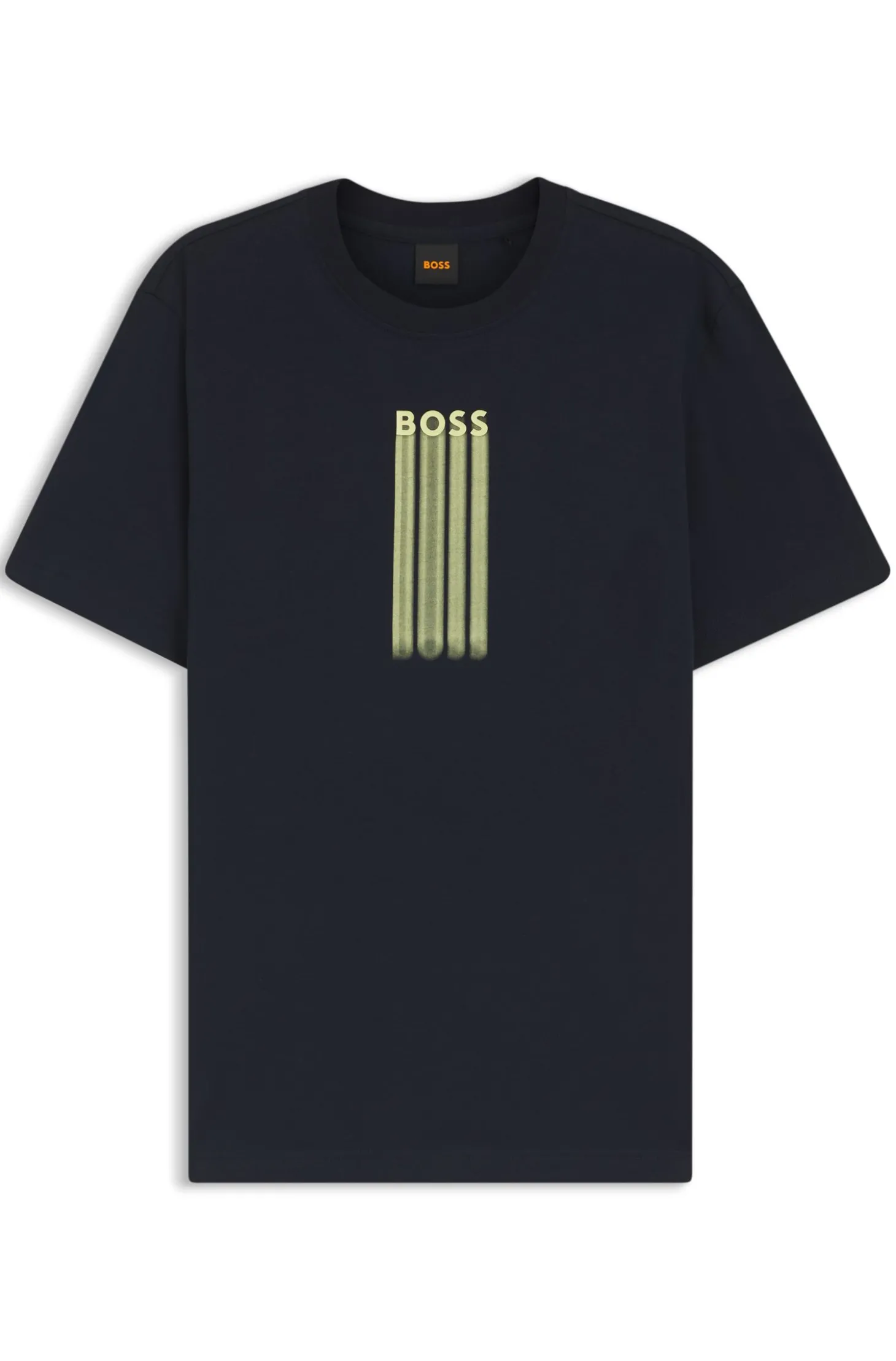 T-Shirt aus Baumwoll-Jersey mit Logo-Artwork
