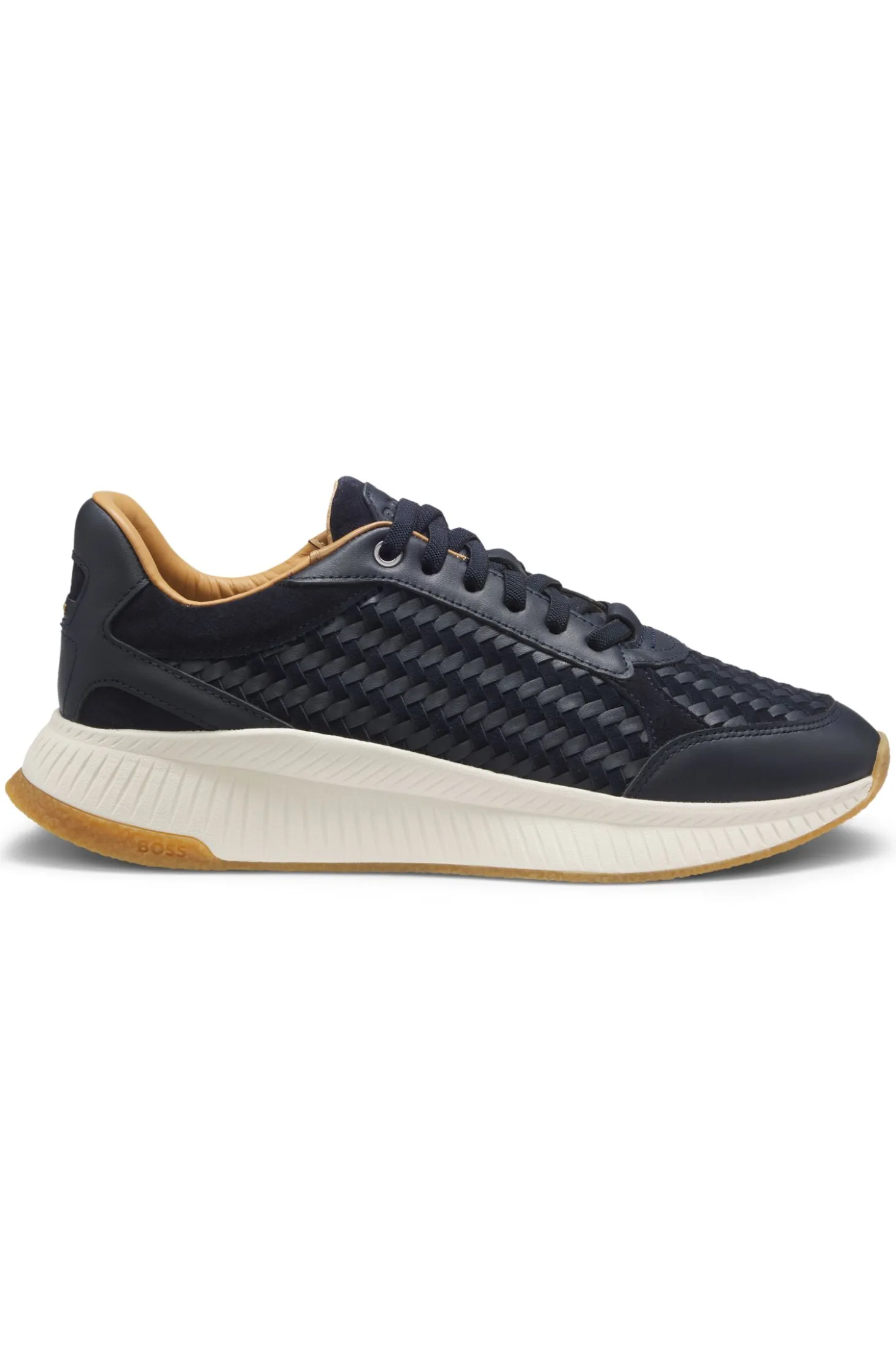 TTNM EVO Sneakers mit gewebtem Obermaterial und Velourslederdetails