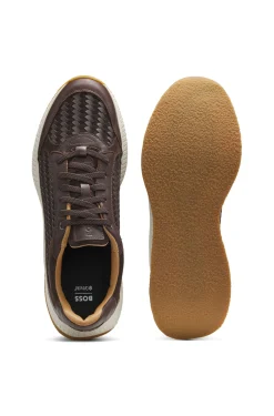 TTNM EVO Sneakers mit gewebtem Obermaterial und Velourslederdetails