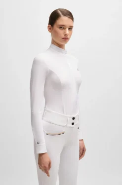 Turnierbluse mit Vier-Wege-Stretch