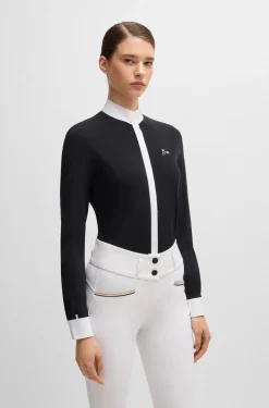 Turnierbluse mit Vier-Wege-Stretch