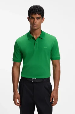 Vielseitig kombinierbares Poloshirt aus softer Baumwolle