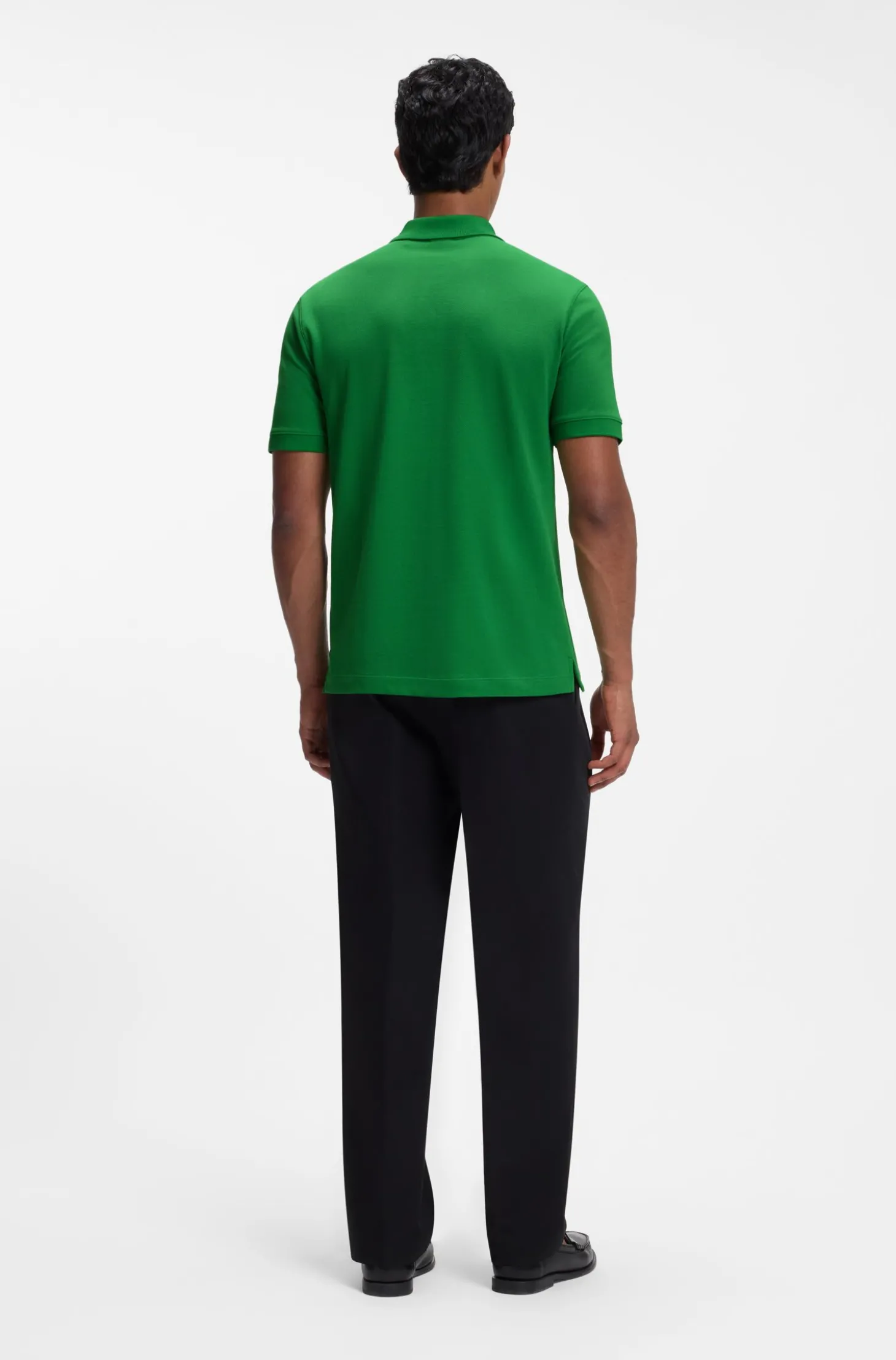 Vielseitig kombinierbares Poloshirt aus softer Baumwolle