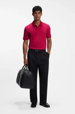 Vielseitig kombinierbares Poloshirt aus softer Baumwolle