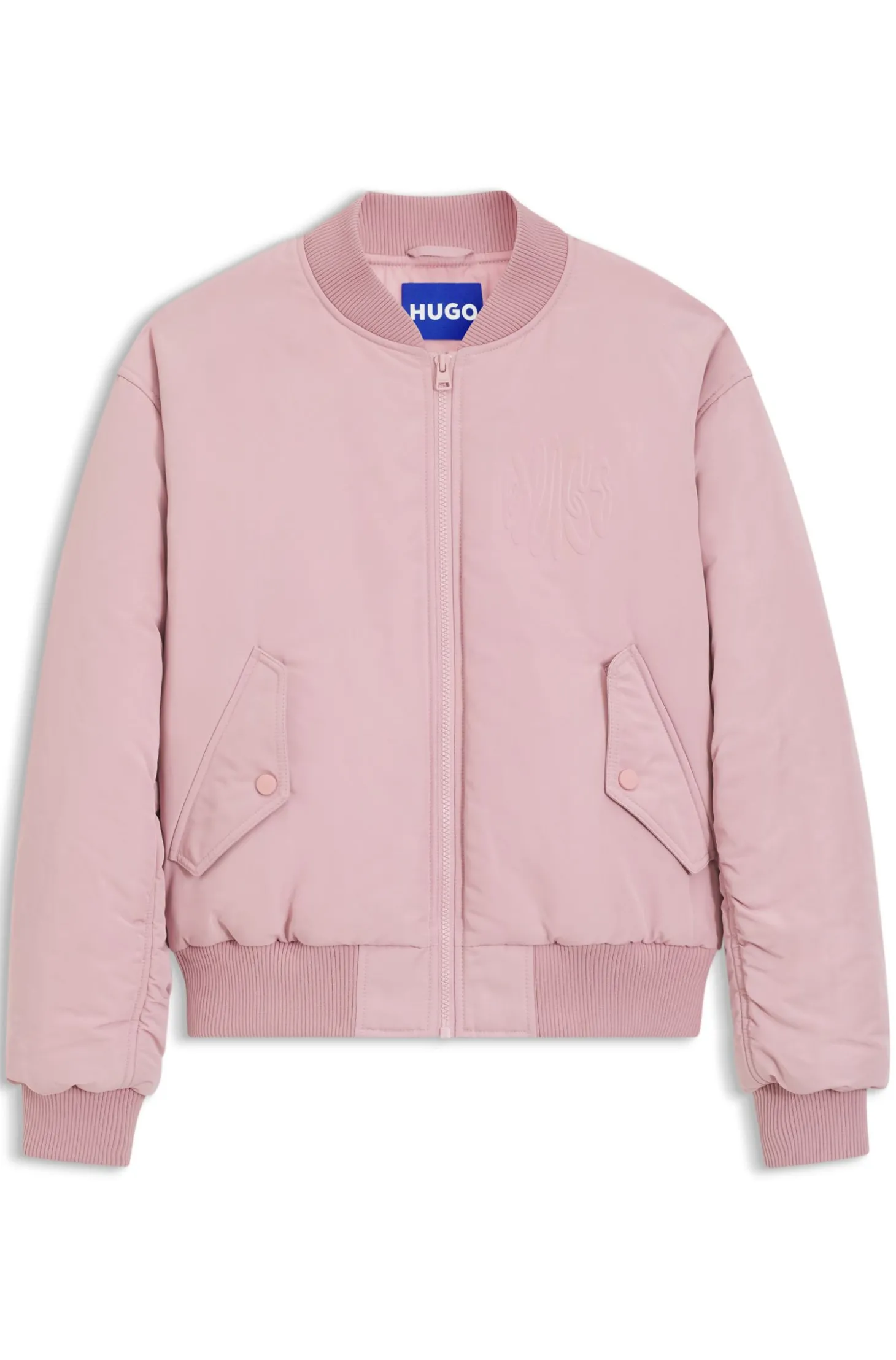 Wasserabweisende Bomberjacke mit Logo-Artwork