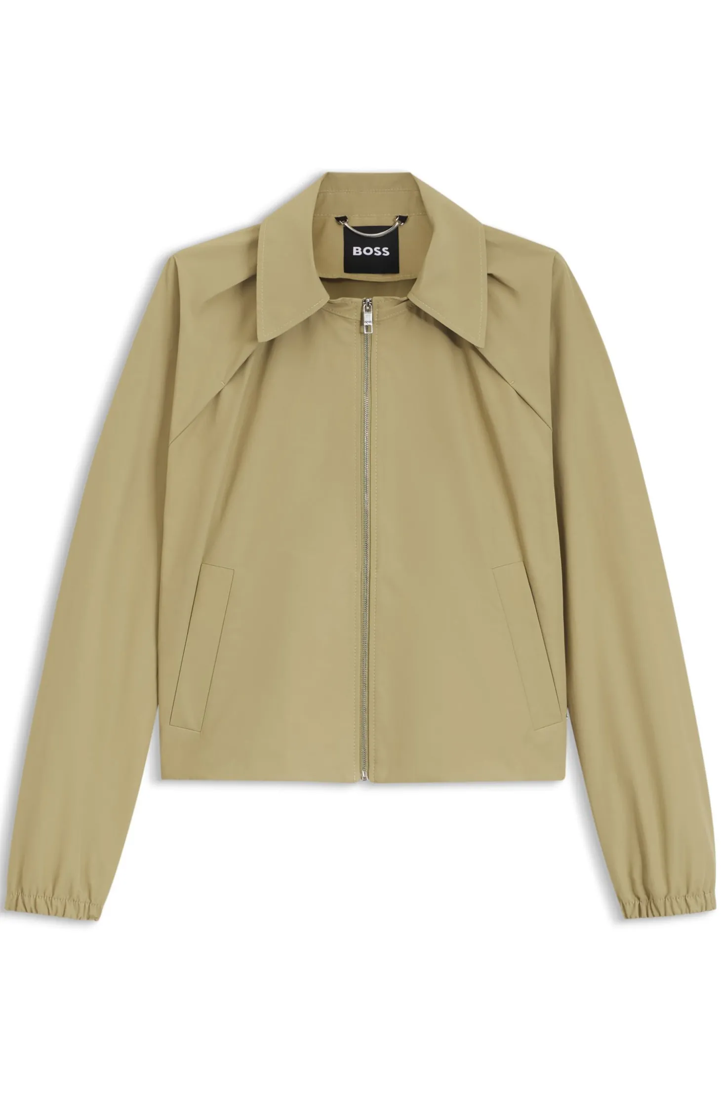 Wasserabweisende Jacke aus Baumwoll-Mix
