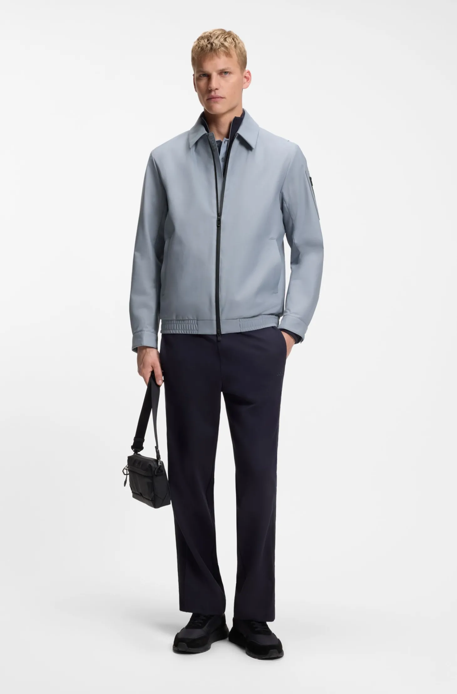 Wasserabweisende Jacke aus Stretch-Material
