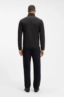 Wasserabweisende Jacke aus Vier-Wege-Stretch-Gewebe