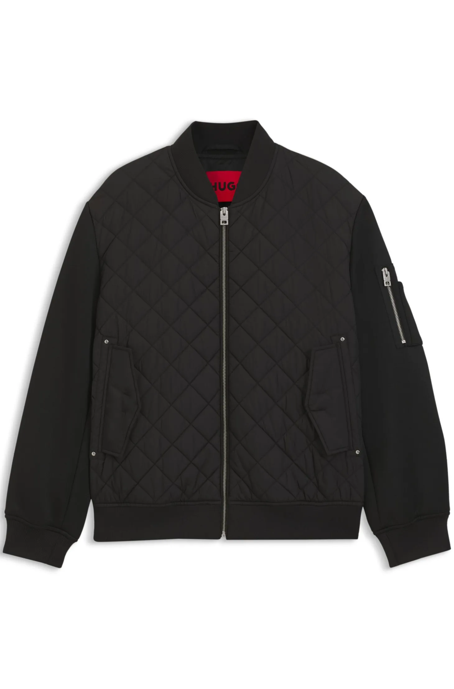 Wasserabweisende Jacke aus verschiedenen Materialien