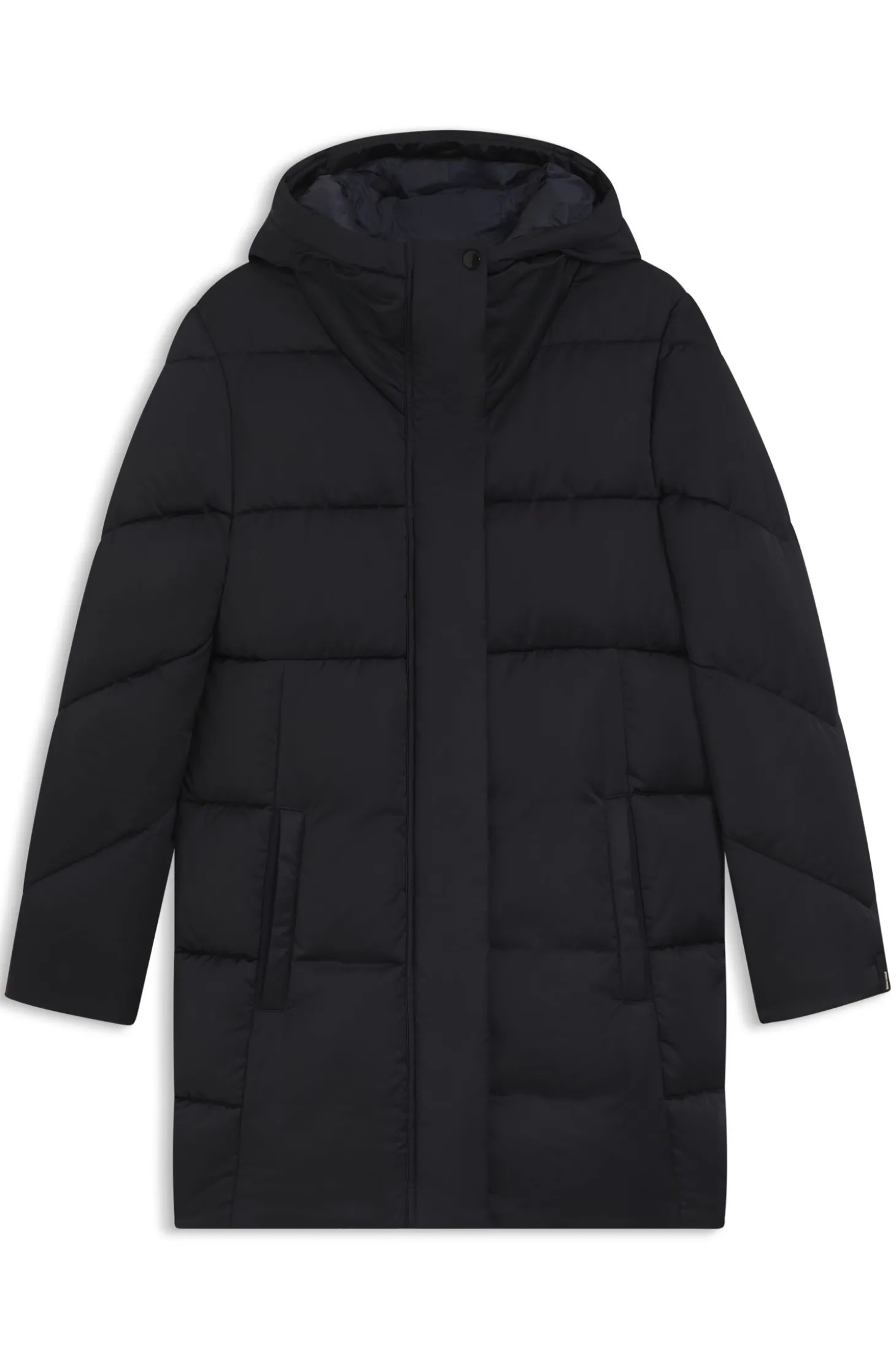 Wasserabweisende Jacke mit Absteppungen und Papeln