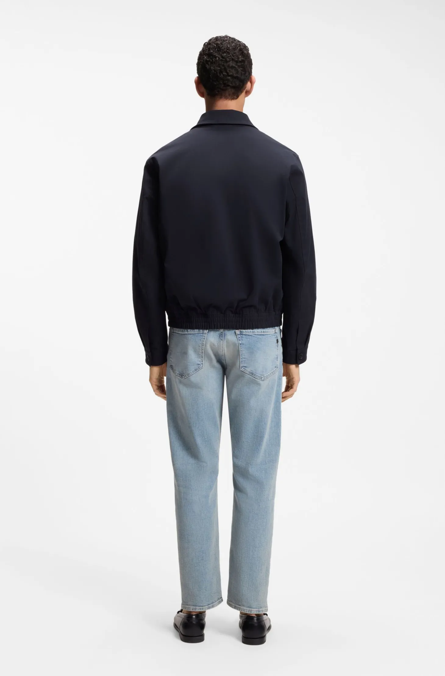Wasserabweisende Jacke mit Double-B-Monogramm-Abzeichen