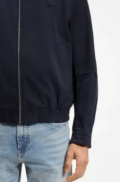 Wasserabweisende Jacke mit Double-B-Monogramm-Abzeichen